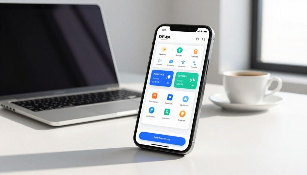 DEWA Smart Services app DEWA Smart Services app