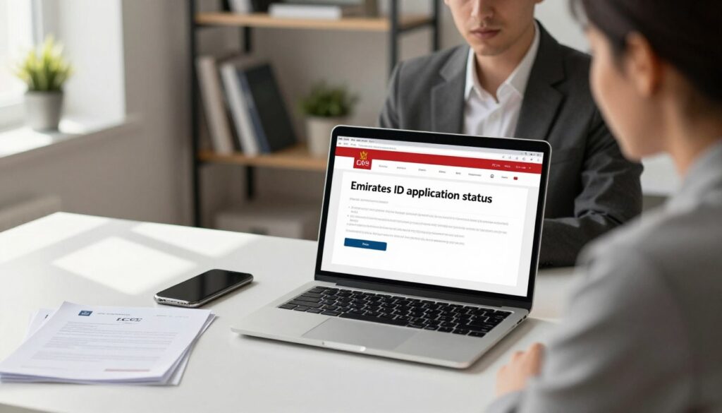 Emirates ID application status Emirates ID application status