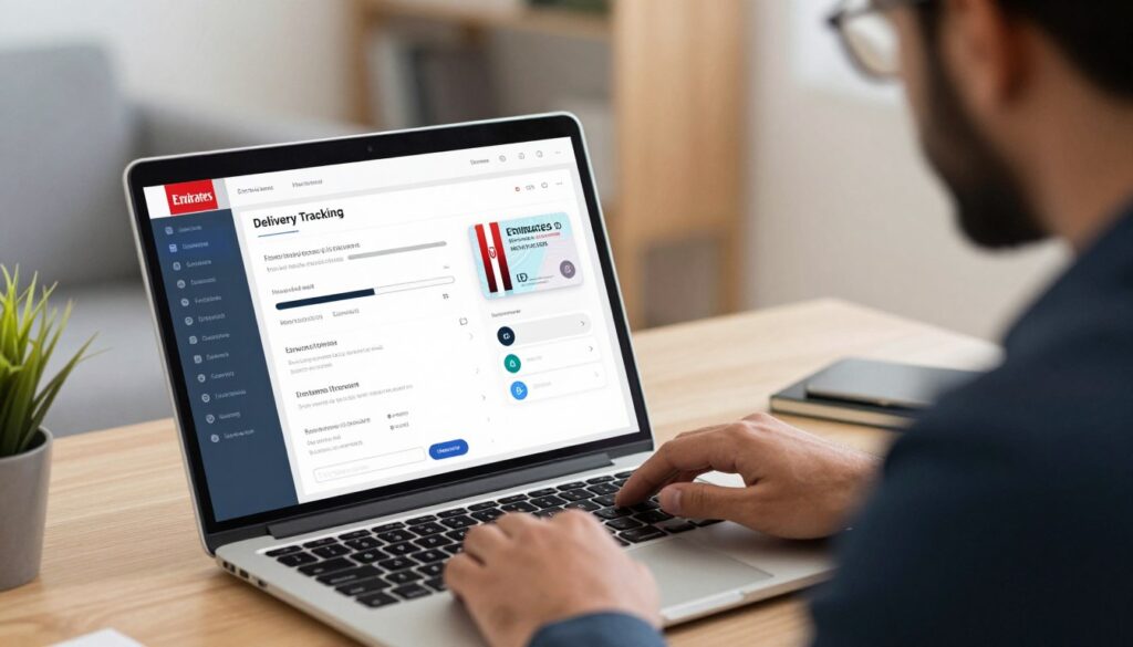 Emirates ID card delivery tracking Emirates ID card delivery tracking