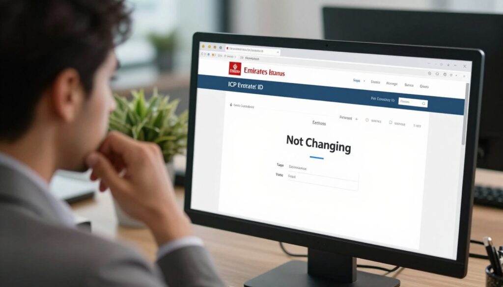 Emirates ID status not changing Emirates ID status not changing