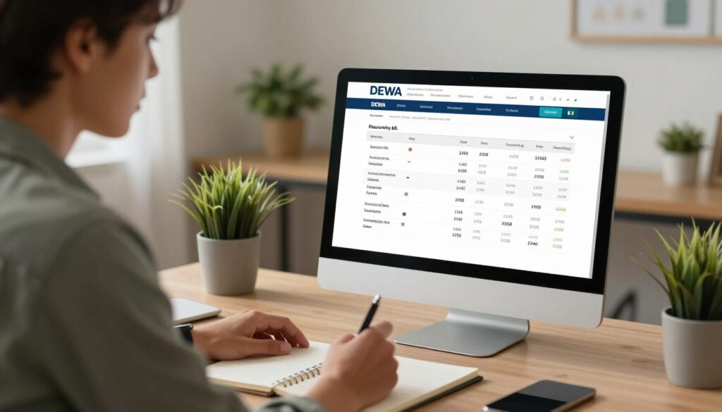 dewa electricity bill online checking dewa electricity bill online checking